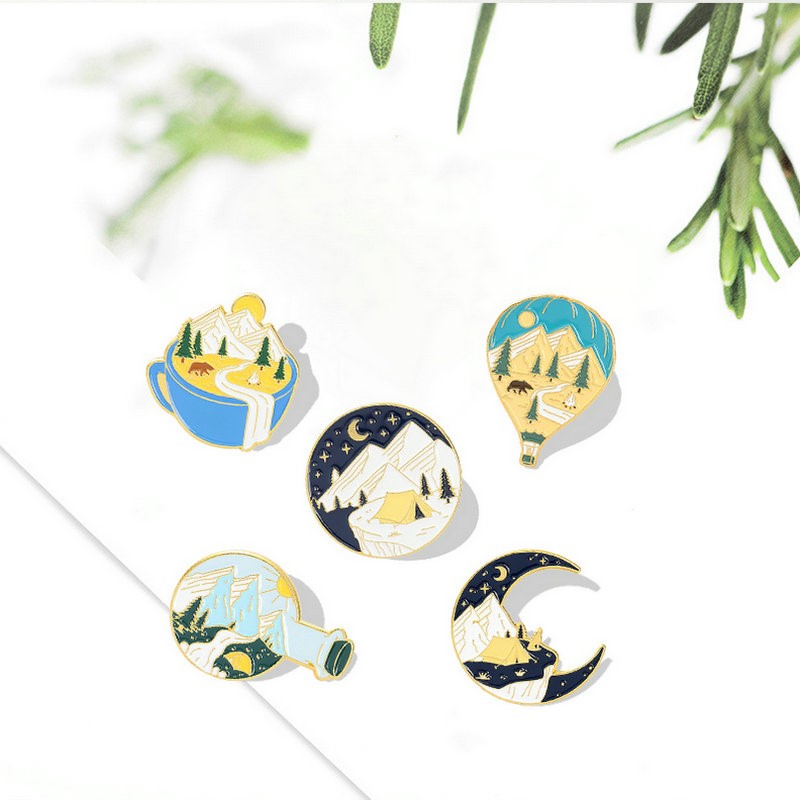 Outdoor Adventure Gifts - Épingles de Camping et d'aventure en