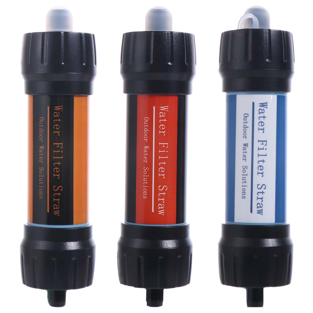 Water Filter Straw - Mini Paille Filtrante Purificatrice d'Eau pour