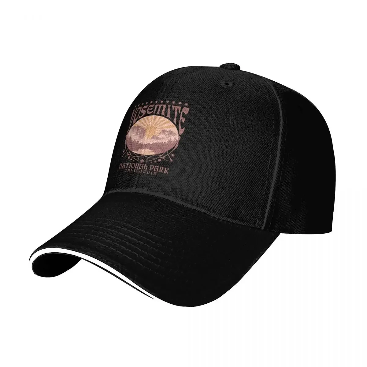 Outdoor Adventure Brand - Casquette de baseball ovale décorative Peach