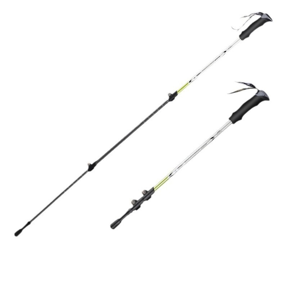 Trekking Pole Carbon - Bâton de randonnée télescopique léger en