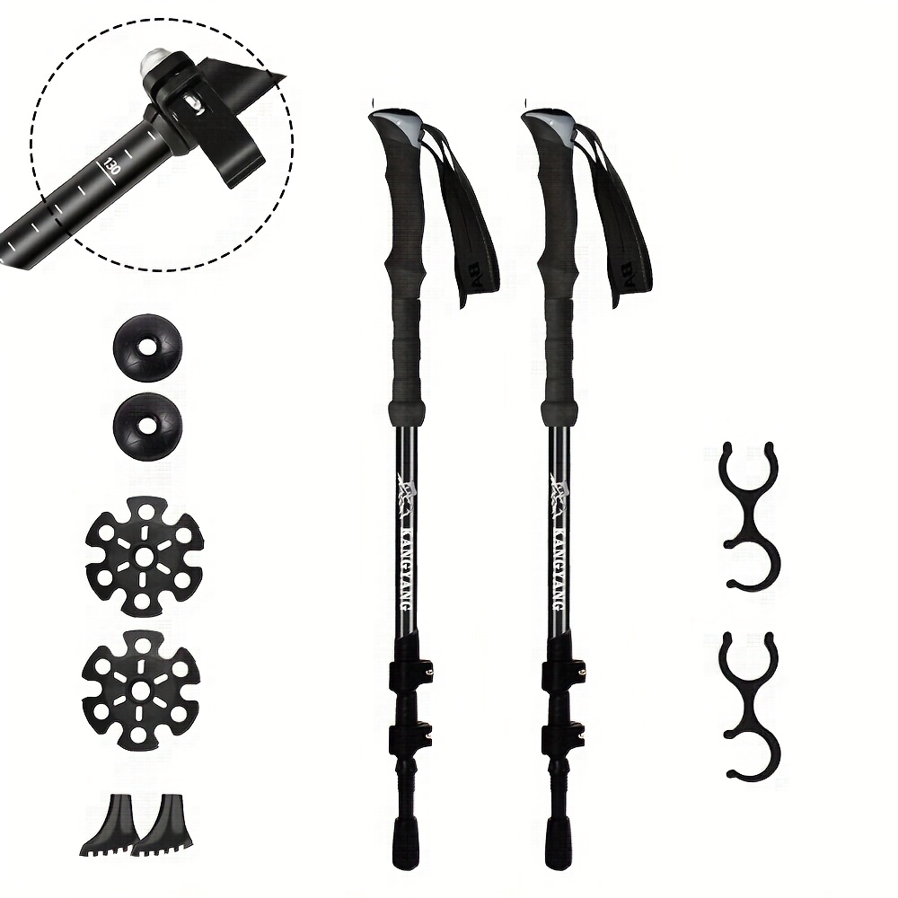 Trekking Pole Carbon - Bâtons de randonnée en fibre de
