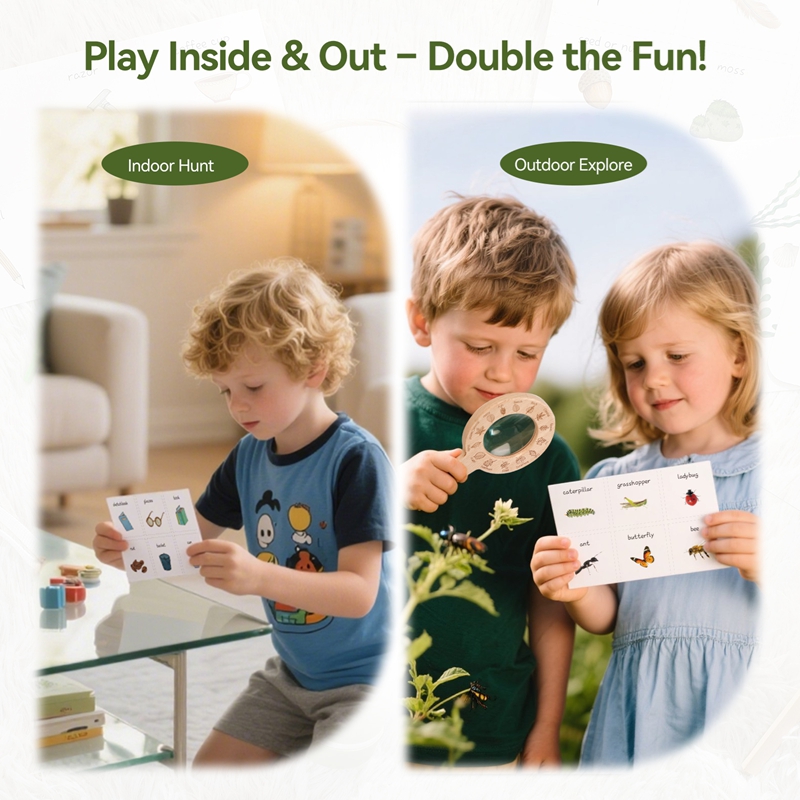Jouets Montessori en bois, ens - Outdoor Adventure Learning avis et prix