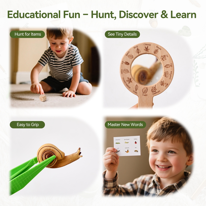 Jouets Montessori en bois, ens - Outdoor Adventure Learning avis et prix