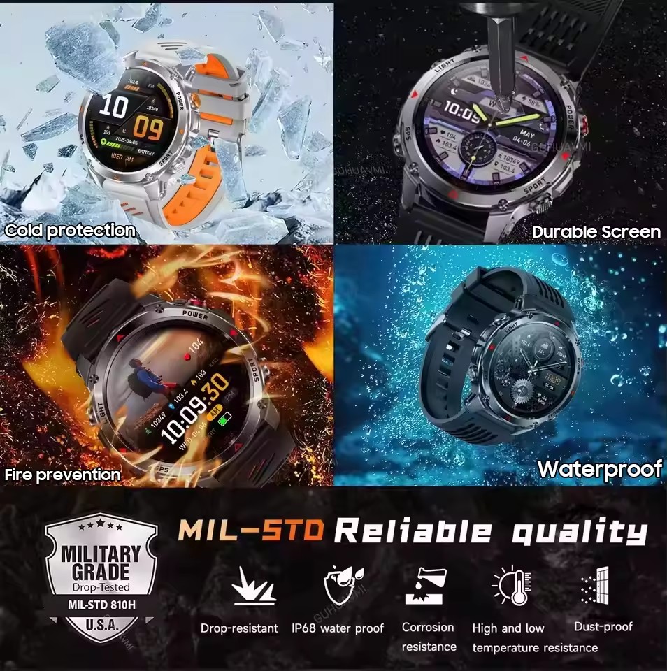 Montre connectée militaire pro - Outdoor Adventure Watches avis et prix