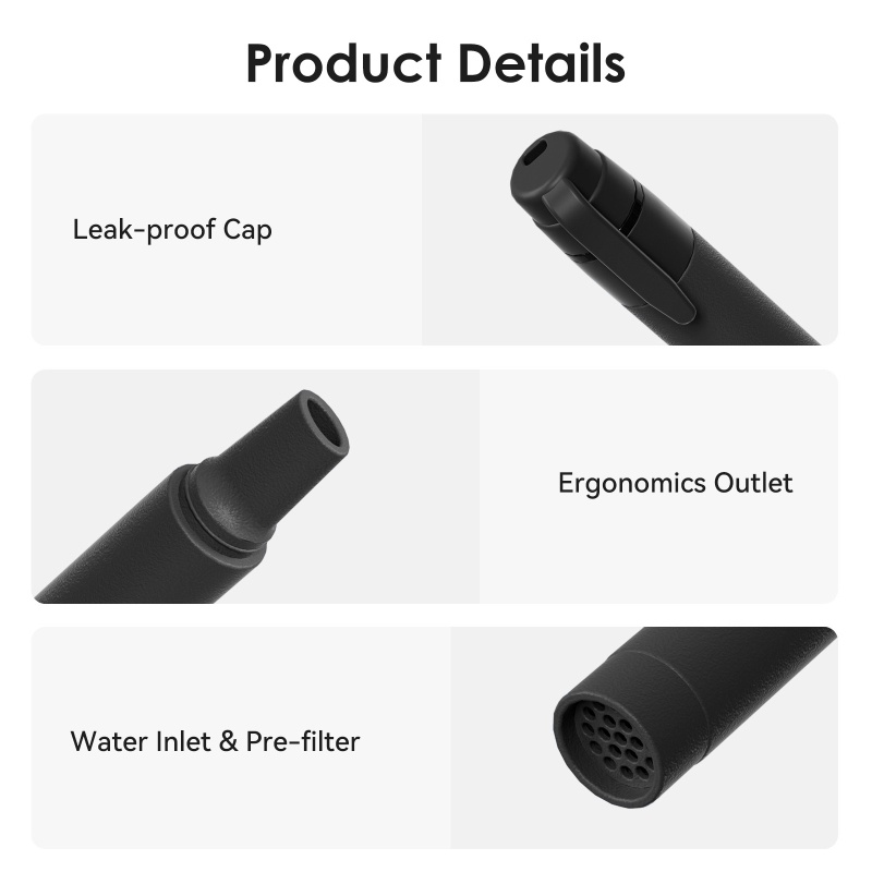 Paille filtrante à eau pour l' - Water Filter Straw avis et prix