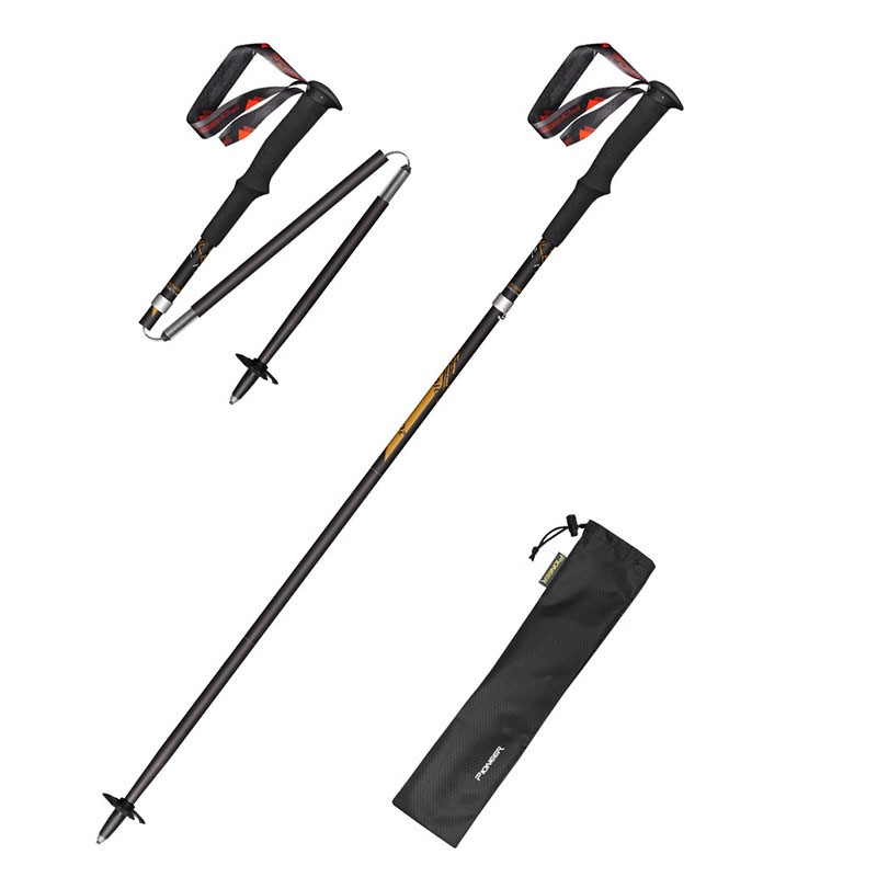 Bâton de marche pliant en Fibe - Trekking Pole Carbon avis et prix