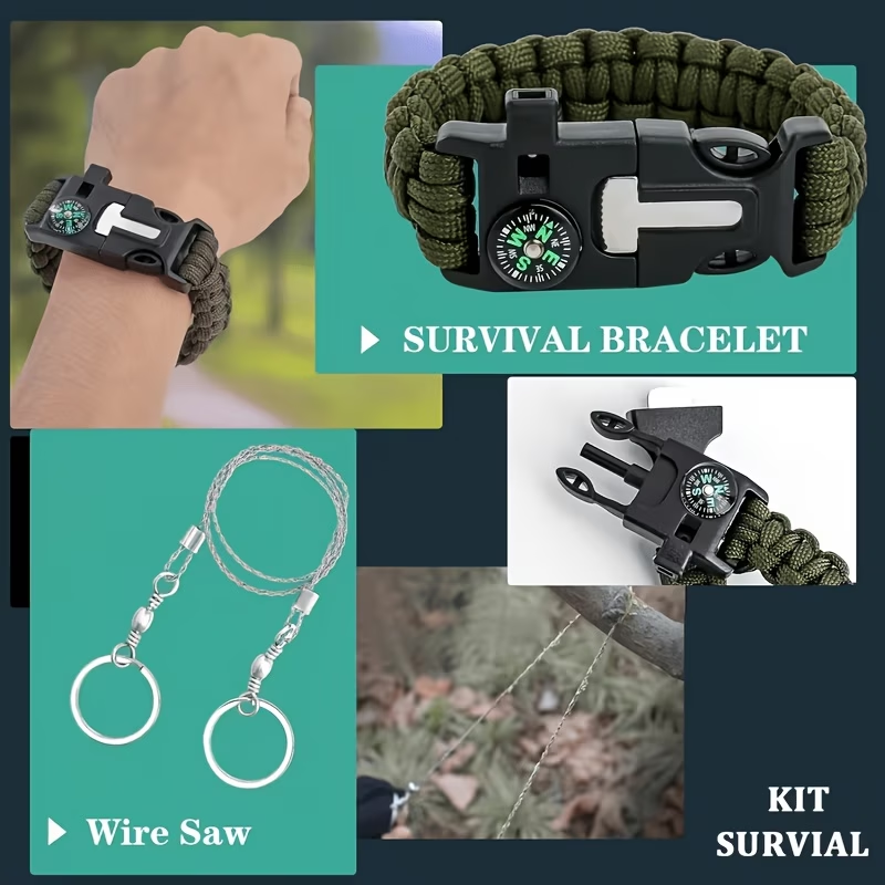 Kit de survie 242 pièces pour  - Outdoor Adventure Gifts avis et prix