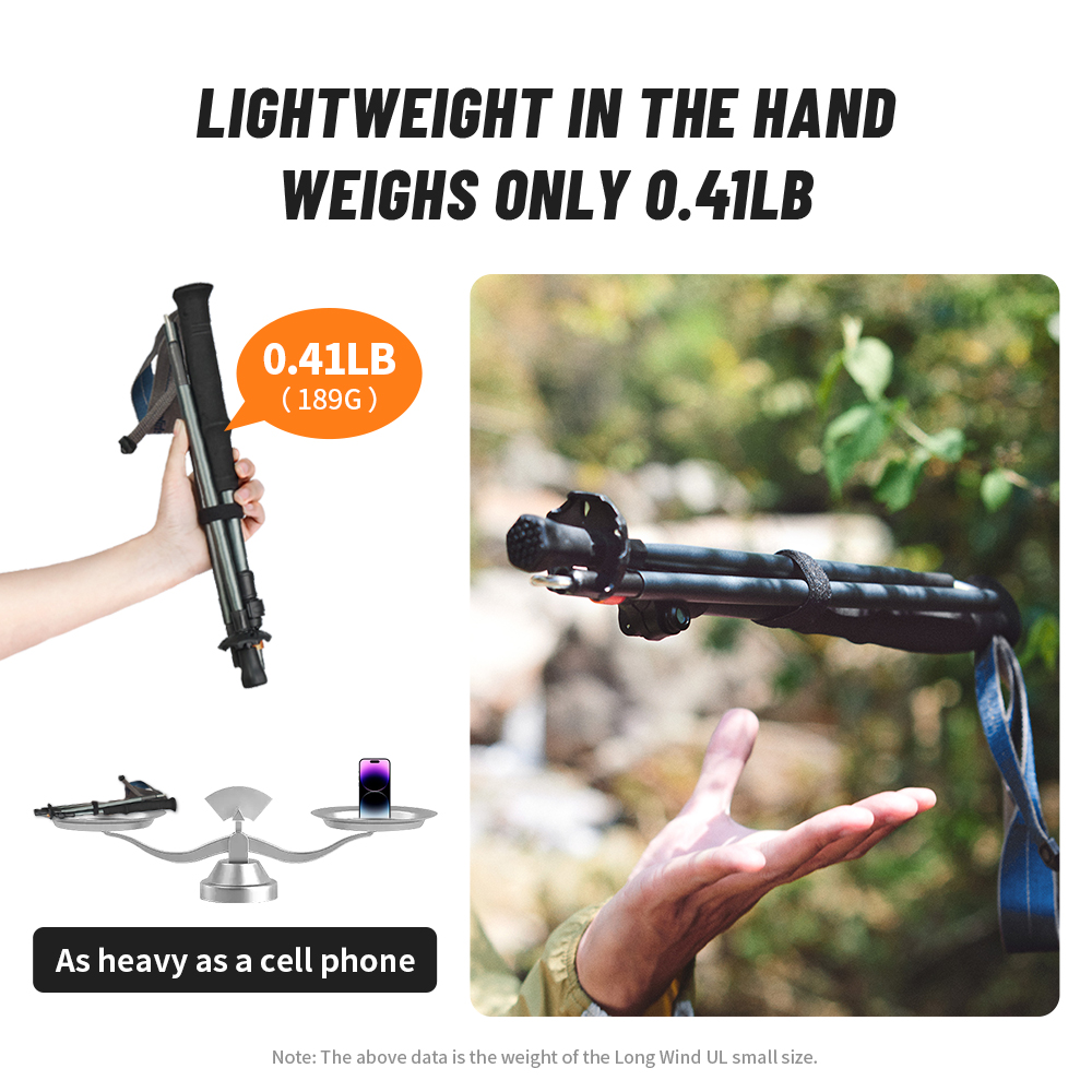 Bâtons de marche pliables en f - Trekking Pole Carbon avis et prix