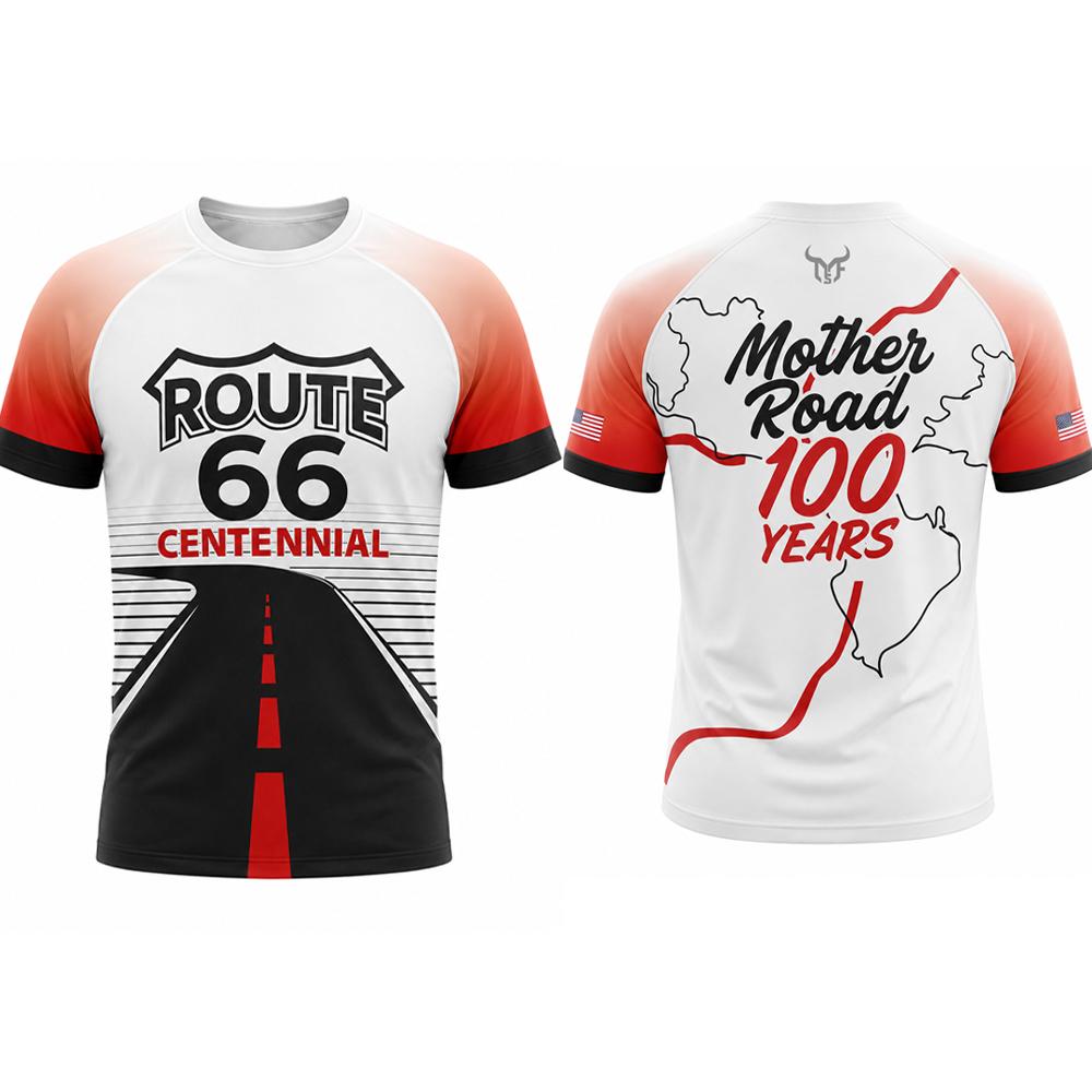 T-shirt Route 66 Vintage Road  - Outdoor Adventure Wear avis et prix