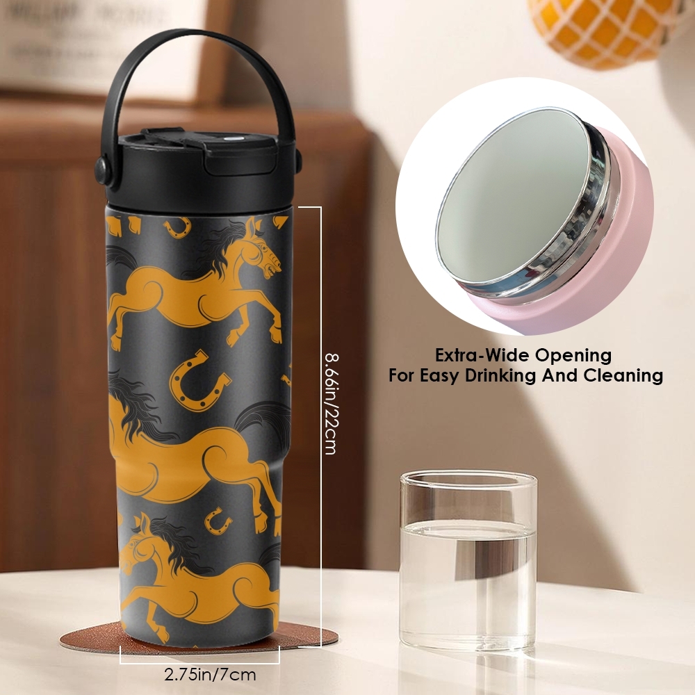 Gourdes isothermes à motif che - Water Filter Straw avis et prix