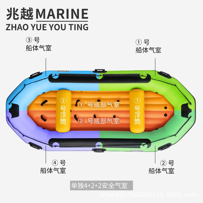 Bateau de rafting gonflable en - Outdoor Adventure Races avis et prix