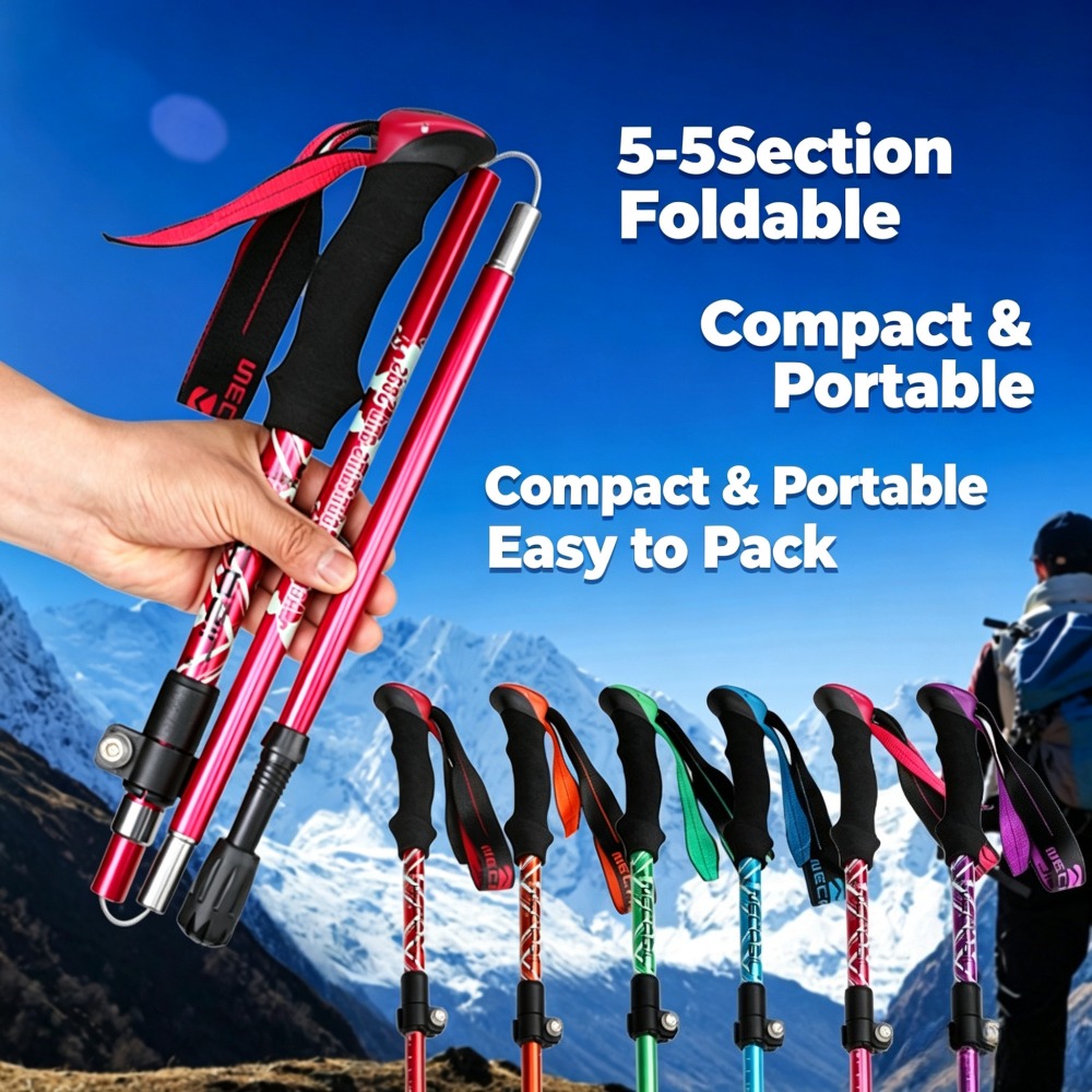 Bâton de randonnée pliable à c - Trekking Pole Carbon avis et prix