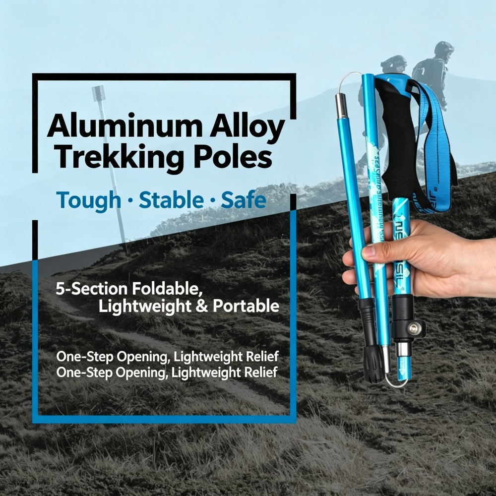 Bâton de randonnée pliable à c - Trekking Pole Carbon avis et prix