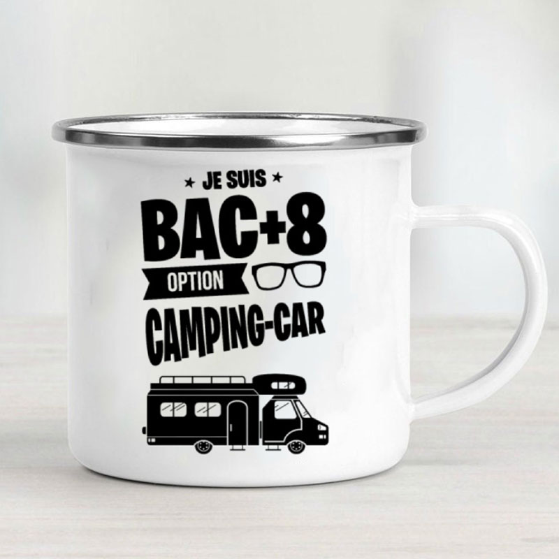 Mug en émail pour camping-car, - Outdoor Adventure Gifts avis et prix