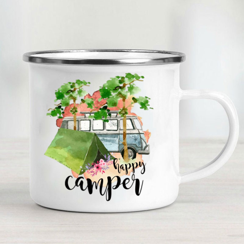 Mug en émail pour camping-car, - Outdoor Adventure Gifts avis et prix
