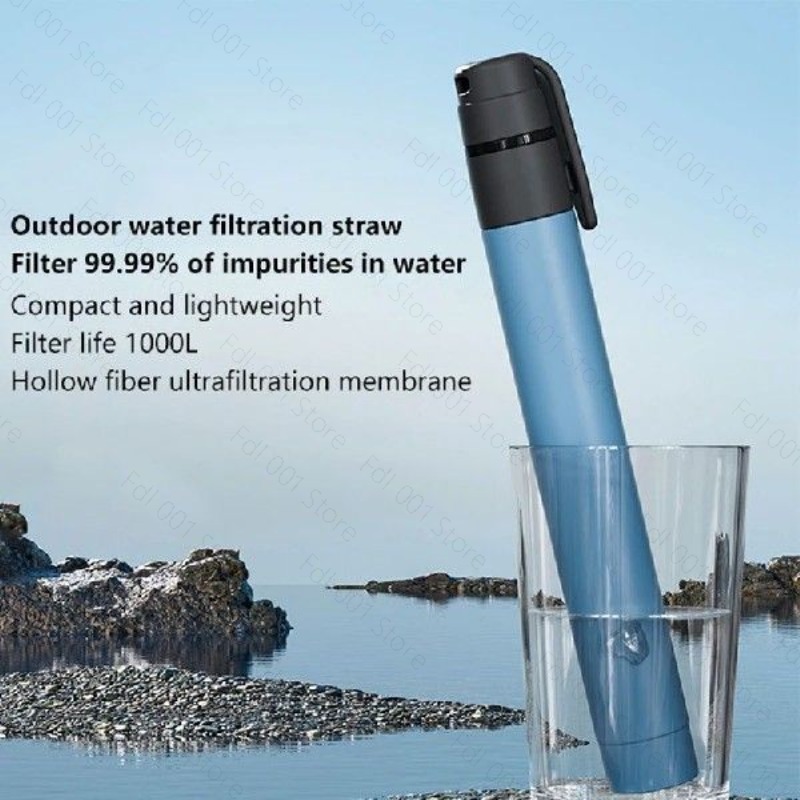 Paille filtrante portable mini - Water Filter Straw avis et prix