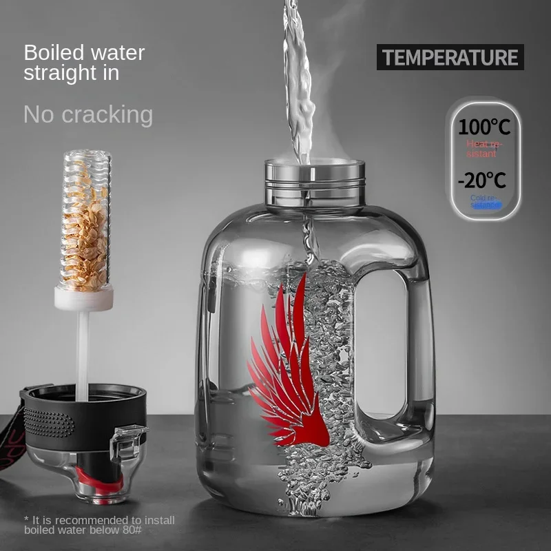 Grande capacité 4L 5L bouteill - Water Filter Straw avis et prix